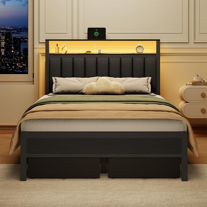Furnulem Full Size Bed Frame - Image 6