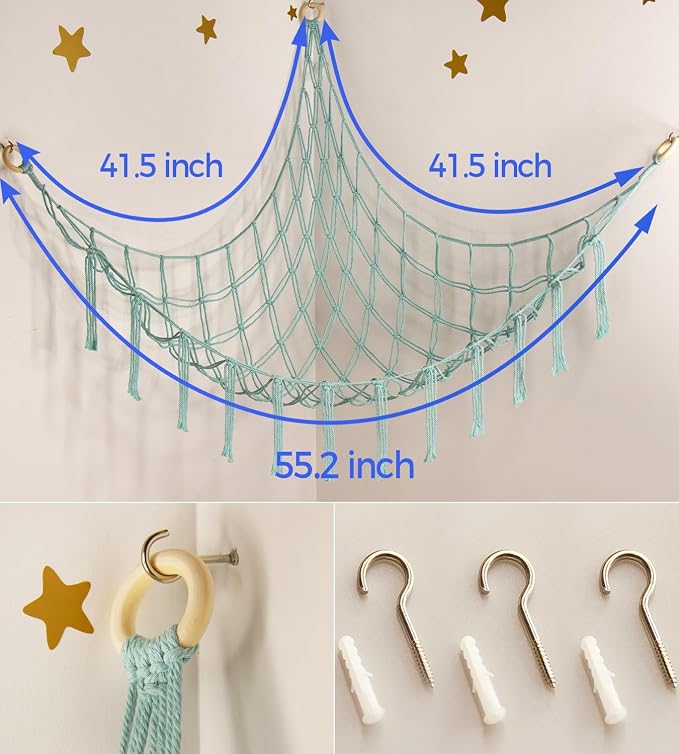 Stuffed Animal Hammock-Large Stuffed Animal Net - Image 6