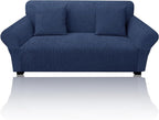 Loveseat Slipcover with 2 Pillow Cover by Jcones