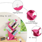 SHEEPAM 5 Tier Tree Book Shelf, Small Desktop Bookshelf - Image 7