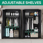 Letaya Metal Wardrobe Cabinets - Image 6