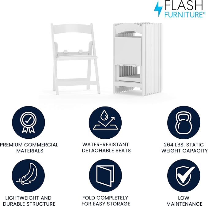 Flash Furniture Hercules Series Kids Padded Folding Chairs - Image 4
