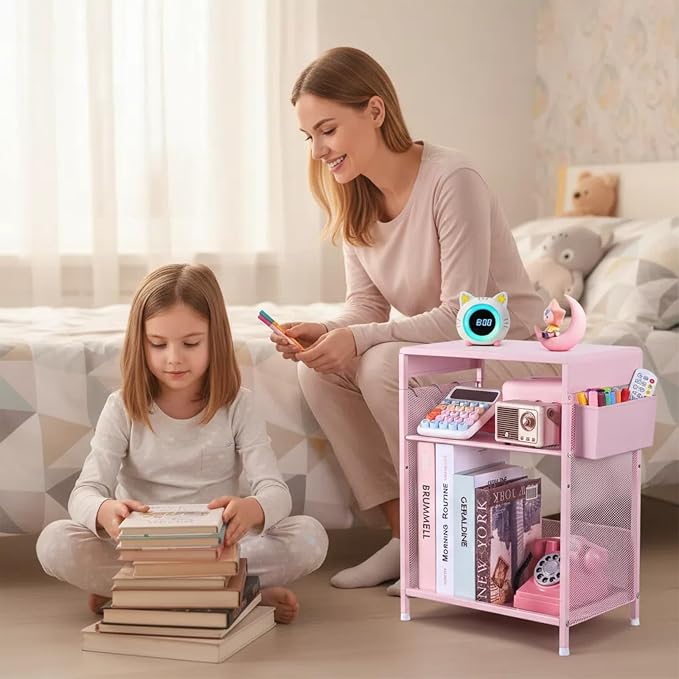 ECOLOVI Kids Nightstand 19in High - Image 8