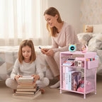 ECOLOVI Kids Nightstand 19in High - Image 8