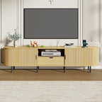 86.6" Mid-Century TV Stand - Image 7