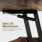 Rolanstar Coffee Table Lift Top, Converts to Dining Table - Image 7