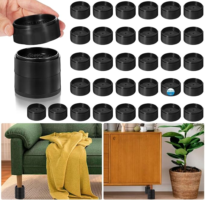Bed Risers 1 inch, 2 inch, 3 inch, 4 inch Heavy Duty, Adjustable Furniture Riser - Image 7