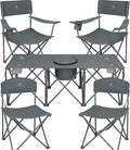 Camping Chair Set of 3, Outdoor Folding Camping Chairs by CAMPHILL
