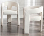 VESCASA Velvet Barrel Dining Chair - Image 6