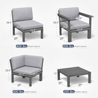 Stoog Modular Armless Chair - Image 3