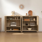 SICOTAS Rattan Sideboard Buffet Cabinet - Image 7