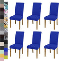 BIETYONE Stretch Dining Chair Covers Set of 6, Soft Removable Washable Kitchen by BIETYONE