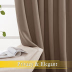 NICETOWN Blackout Curtain for Patio Door, Grommet Top Sliding Door Panel - Image 4