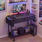 Small Portable Rolling Standing Desk - Image 2