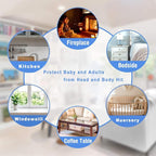 Edge Protector 100% Silicone, Baby Proofing Corners Clear Guards, Pre-Tape - Image 5