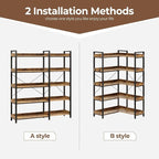Rolanstar Bookshelf 5 Tier - Image 7