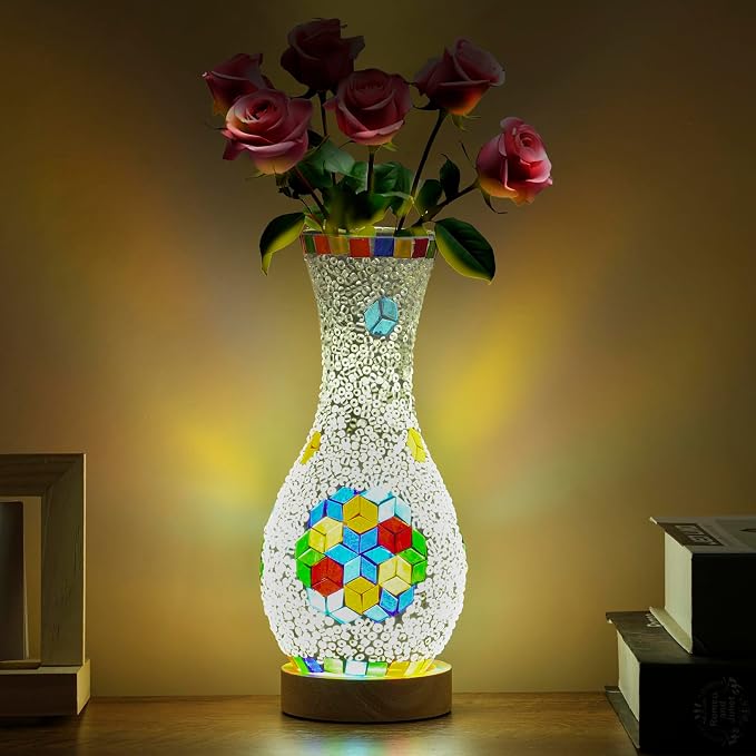 Handmade Turkish Style Mosaic Table Lamp by JAITAIK