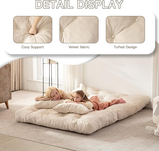 Folding Sofa Bed, Convertible Sleeper Chair - Image 3
