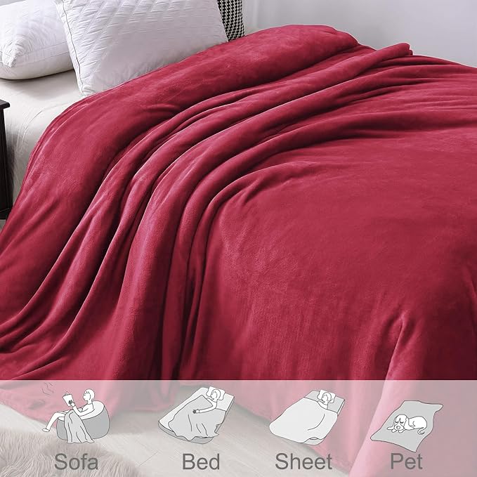Exclusivo Mezcla Soft Fleece Throw Blanket - Image 4