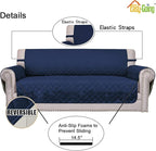 Easy-Going Reversible Loveseat Couch Cover - Image 3