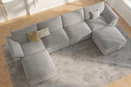 EASE MOOSE Modular Sectional Sofa, Oversized U Shape Sectional Couch - Image 4