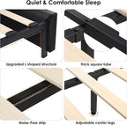 Queen Size Bed Frame 54" Tall Headboard - Image 6