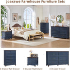Joaxswe Farmhouse 6 Drawers Dresser - Image 6