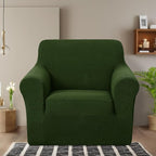 U-NICE HOME Stretch Recliner Chair Cover Armchair Slipcover, Bronze Green | - Image 2