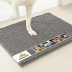 Muddy Mat® | Super Absorbent Door Mat Indoor, Microfiber Quick Dry Chenille by MuddyMat%C2%AE
