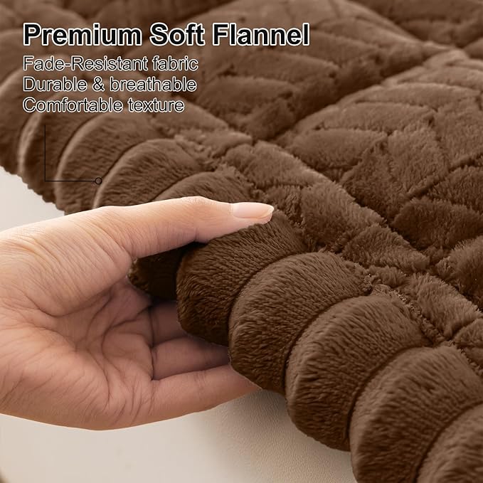 Smiry Couch Cover for Dogs, Non Slip Fuzzy Pet Sofa Arm Covers Washable | Sofa - Image 5
