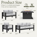LayinSun Aluminum Furniture Set - Image 8