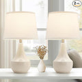 GyroVu 18" Table Lamp Set of 2, Ceramic Table Lamp Classic Beside Lamps by WelcomeGyroVu