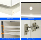 chartustriable 81IN LED TV Stands w/Power Outlet - Image 7