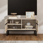 WAMPAT Modern TV Stand for 26-40 Inch TVs, Wood Entertainment Center - Image 3