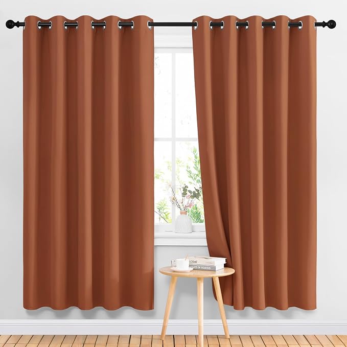 NICETOWN Blackout Sliding Door Curtains 2 Panels by NICETOWN