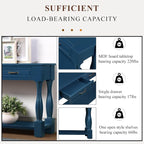 Knocbel Long Antique Entry Console Table - Image 9