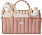 Blissful Diary Baby Diaper Caddy Organizer, Stylish Storage Basket by BlissfulDiary