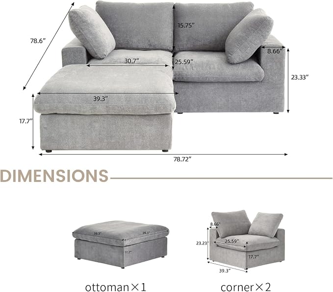 Cloud Couch Modular Sectional Sofa - Image 2