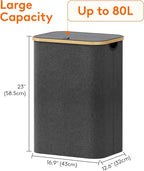 Lifewit 80L Laundry Basket - Image 4