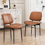 YaFiti Dining Chairs Set of 8, Dining Room and Kitchen Chairs, Mid Century - Image 9