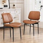YaFiti Dining Chairs Set of 2, Dining Room and Kitchen Chairs, Mid Century by YaFiti