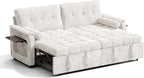 Convertible Sleeper Sofa Bed, 86 Inch Chenille Pull Out Couch - Image 11
