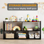 SpaceAid 5-Compartment Bookshelf, Montessori Bookcase - Image 3