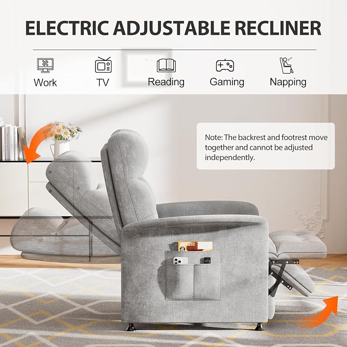 Power Recliner Chair for Adults - Image 4