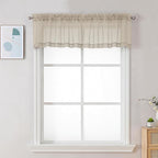 Chyhomenyc Sheer Taupe Valances by Chyhomenyc