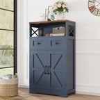 Befrases Farmhouse Blue Storage Cabinet by Befrases