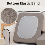 Easy-Going Stretch 3 Pieces Couch Cushion Cover - Image 4