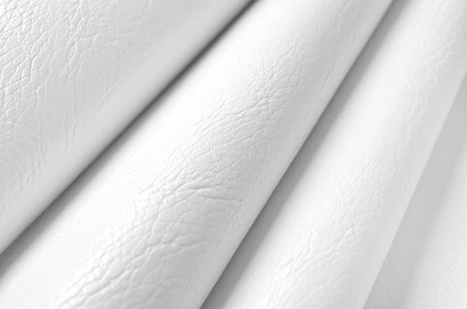 Wento Thick Faux Leather Fabric Soft Skin Grain PU Leather - Image 2