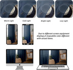 Chyhomenyc Navy Blue Sheer Curtains 63 Inches Long 2 Panels, Light Filtering - Image 4