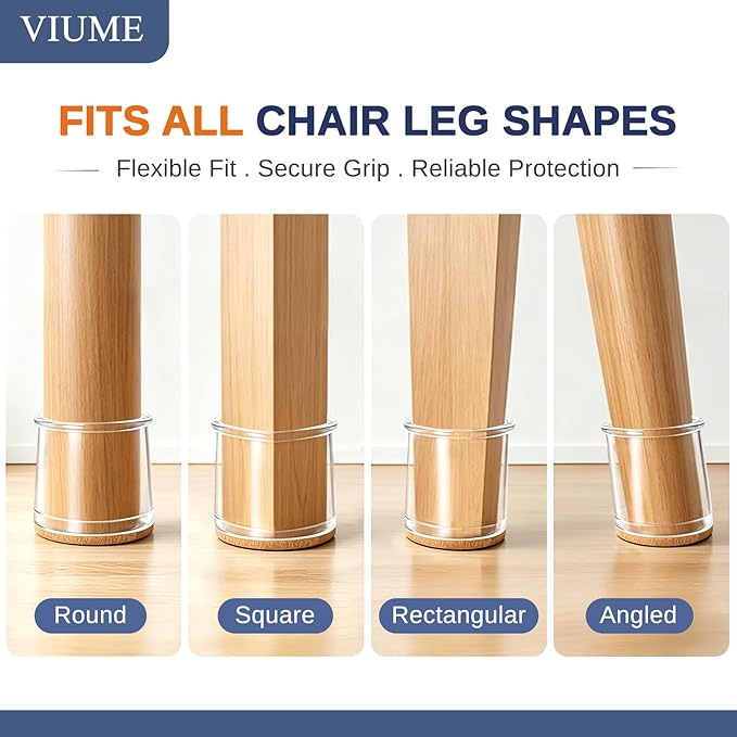 32 Pcs Chair Leg Floor Protectors - Image 5